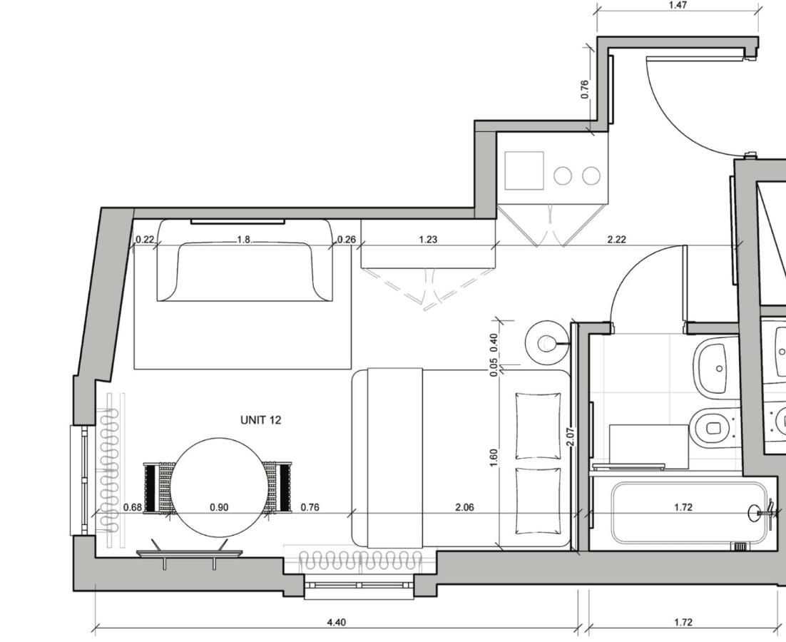 Cozy Studio Apartment Unit 12 In Center Of 취리히 외부 사진